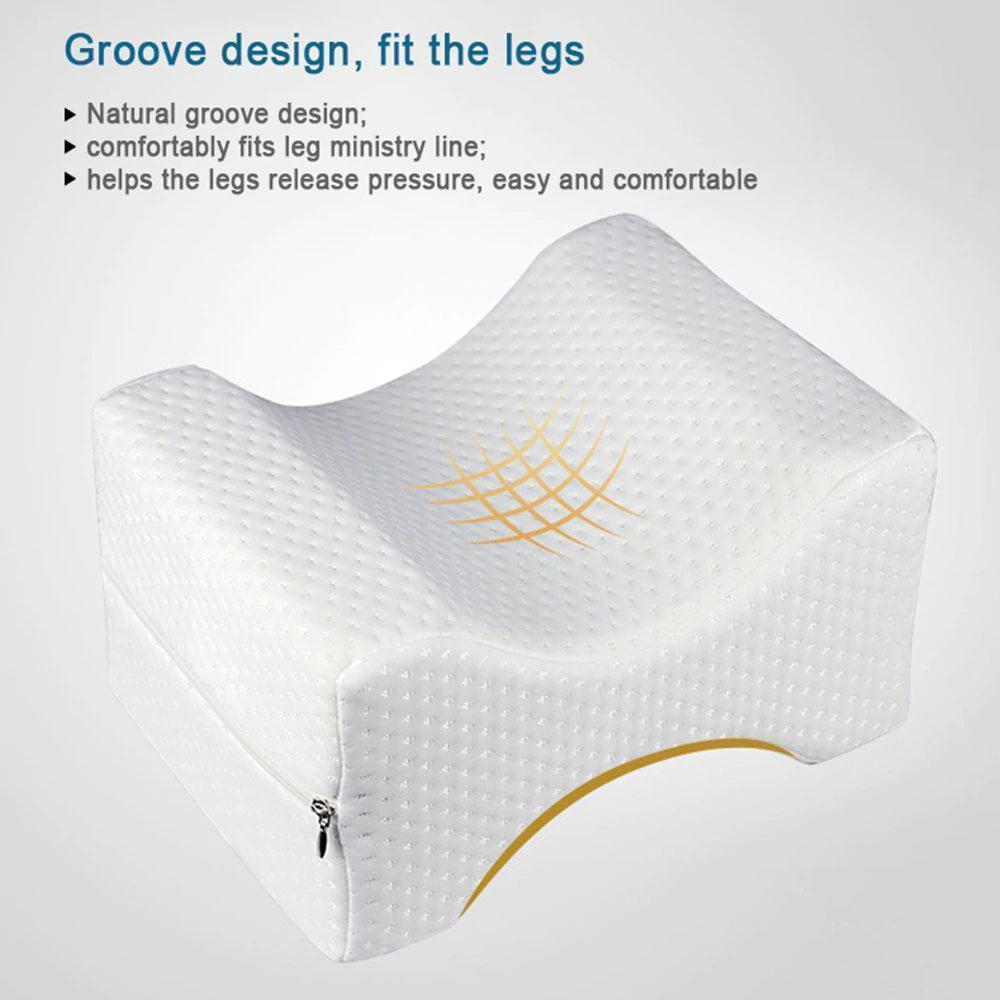 BowLift | Orthopedic Memory Foam Hip Alignment Knee Pillow