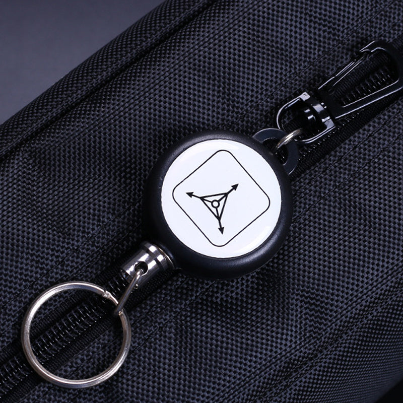 Keychain with retractable wire rope (3 pieces) | Bowlift