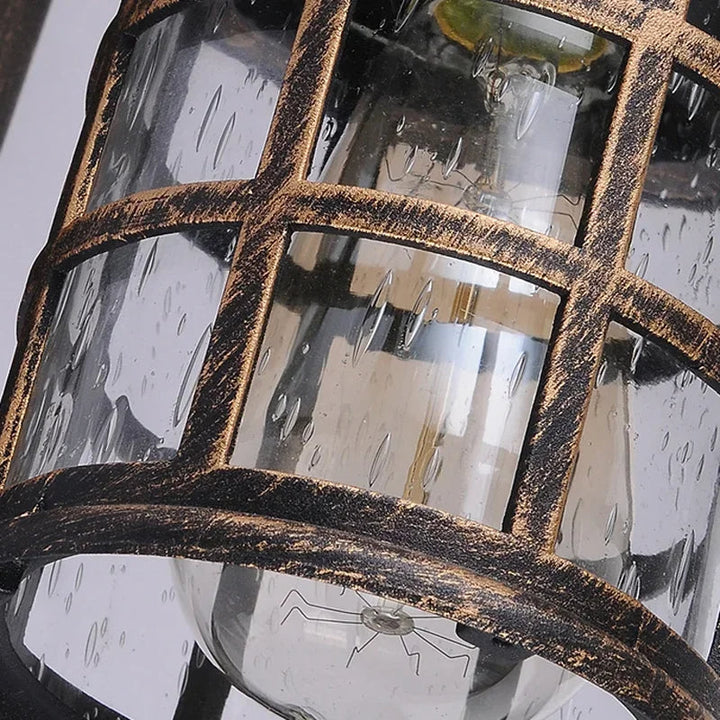 BowLift | BalconyBright | Waterproof Retro Wall Lamp for Outdoor