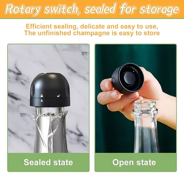 BowLift | Vacuum Red Wine Bottle Stopper