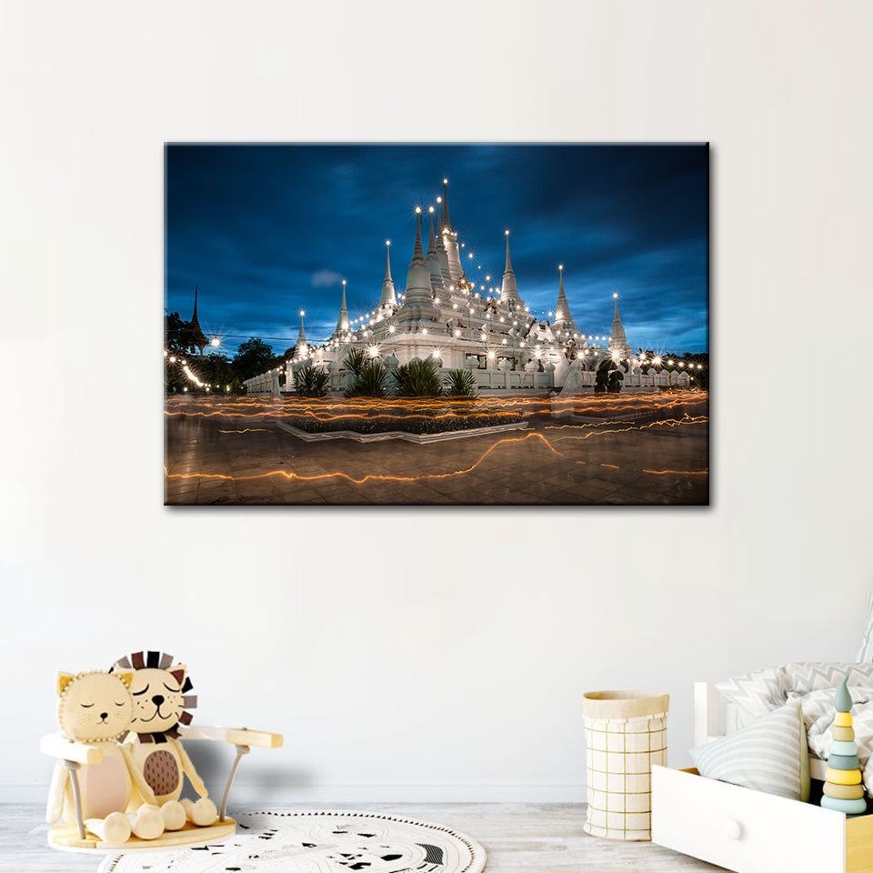 Shining Palace - Canvas Wall Art Painting | Bowlift