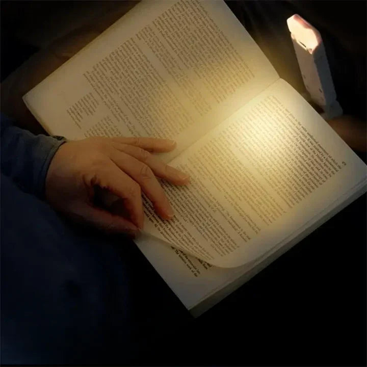 BowLift | Book Reading Lights - Adjustable LED Clip-on Rechargeable Book Light, USB Powered for Reading in Bed, Best for Bookworms and Kids