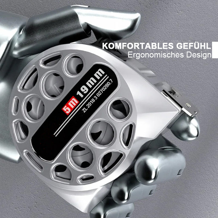 Stainless steel telescopic tape measure with corrosion protection | Bowlift