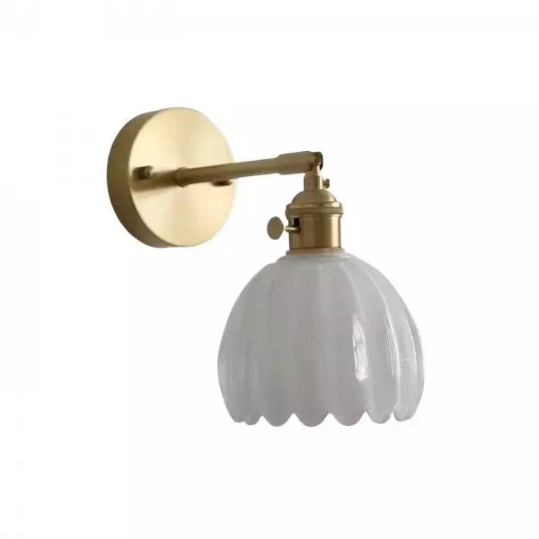 BowLift | Retro Glass Wall Lamp Tulip