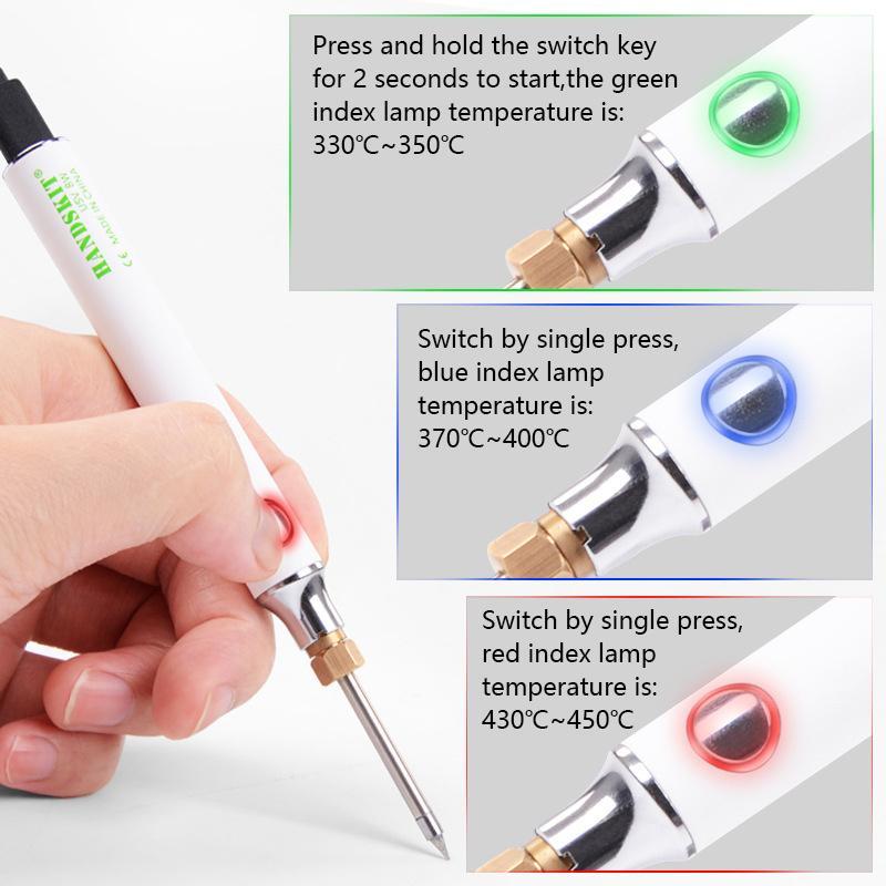 BowLift | USB portable electric soldering iron set