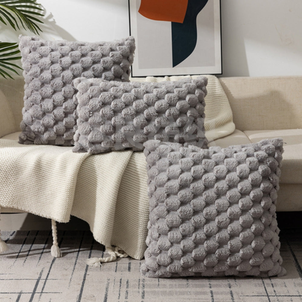BowLift | VelvetSoft Cushion Cover – UltraSoft Plush Cover for Sofa or Bed