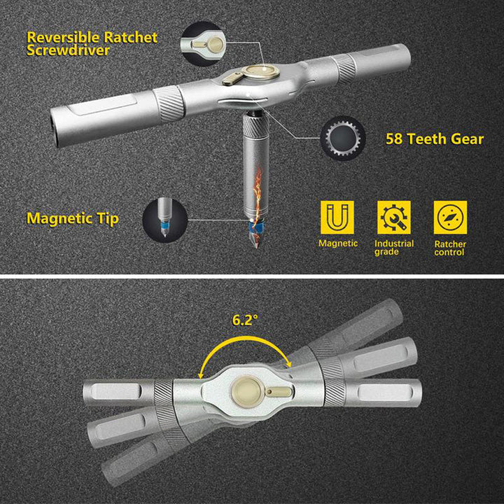 BowLift | Ratchet 24-in-1 Screwdriver Set