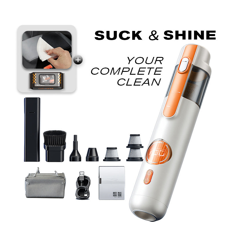 BowLift | SwiftClean Handheld Vacuum | Effortless cleaning with 5 versatile accessories