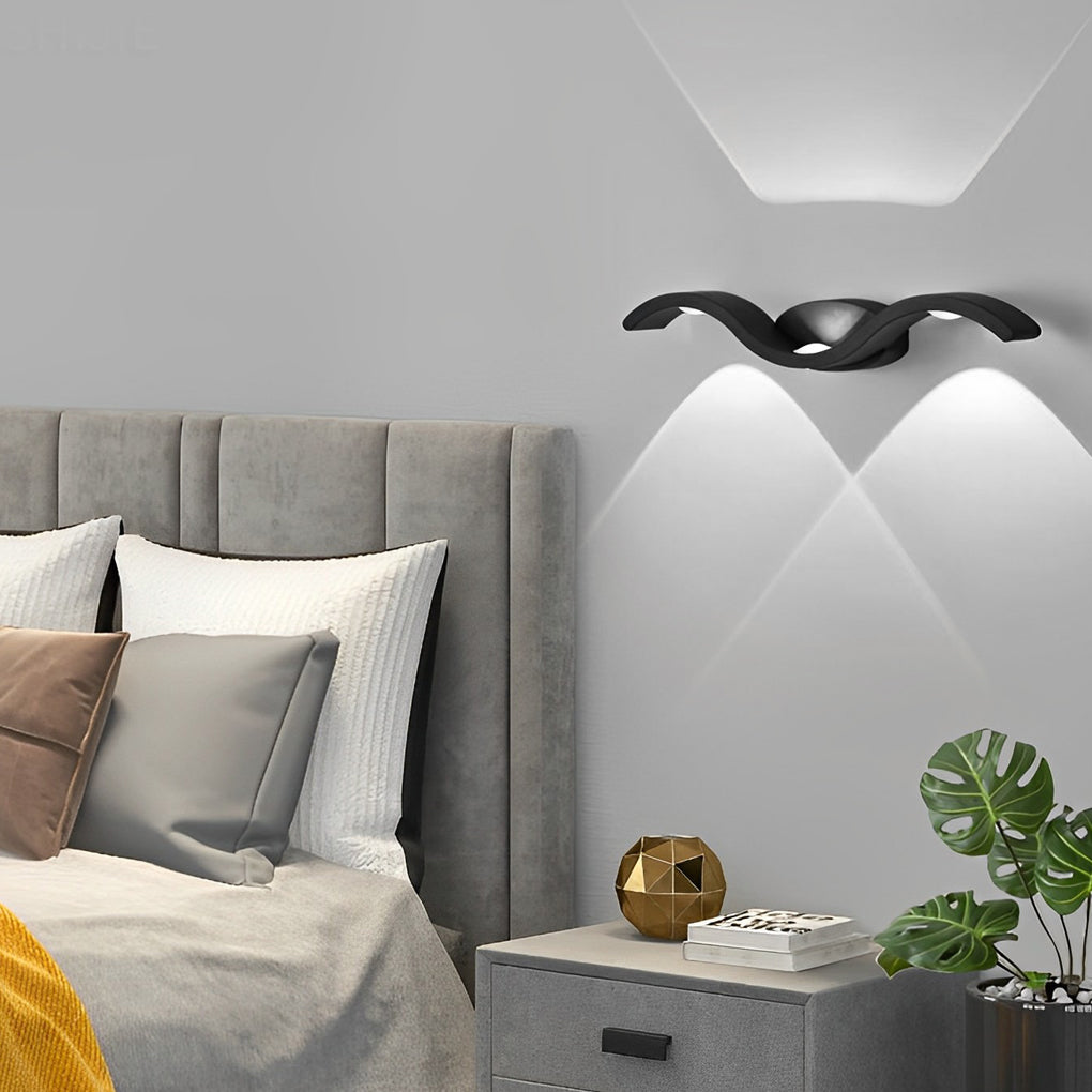 BowLift | Wall Light Modern Outdoor LED Up Down Lamp