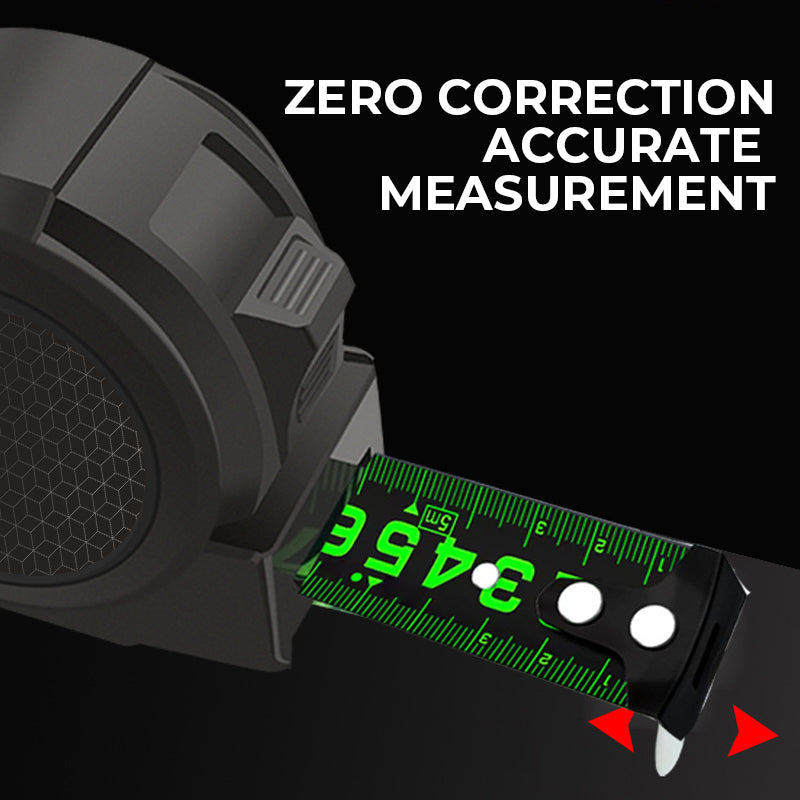 BowLift | Luminous fluorescent steel measuring tape