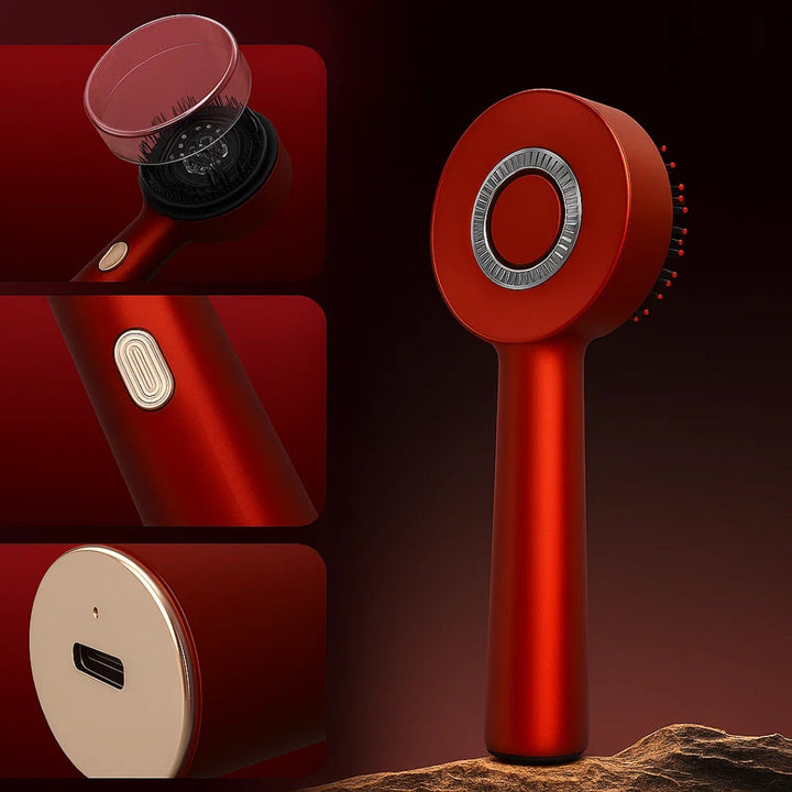 Red-Light Therapy – Rechargeable Hand-Held – Boosts Density for Thinning Hair – ThickerGrowth Bowlift