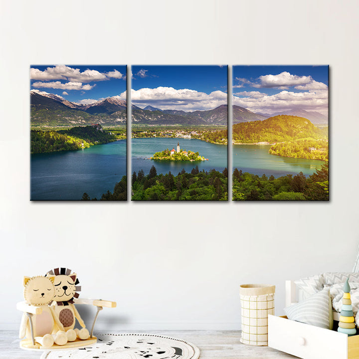Peace Of The Land 3 Piece - Canvas Wall Art Painting | Bowlift