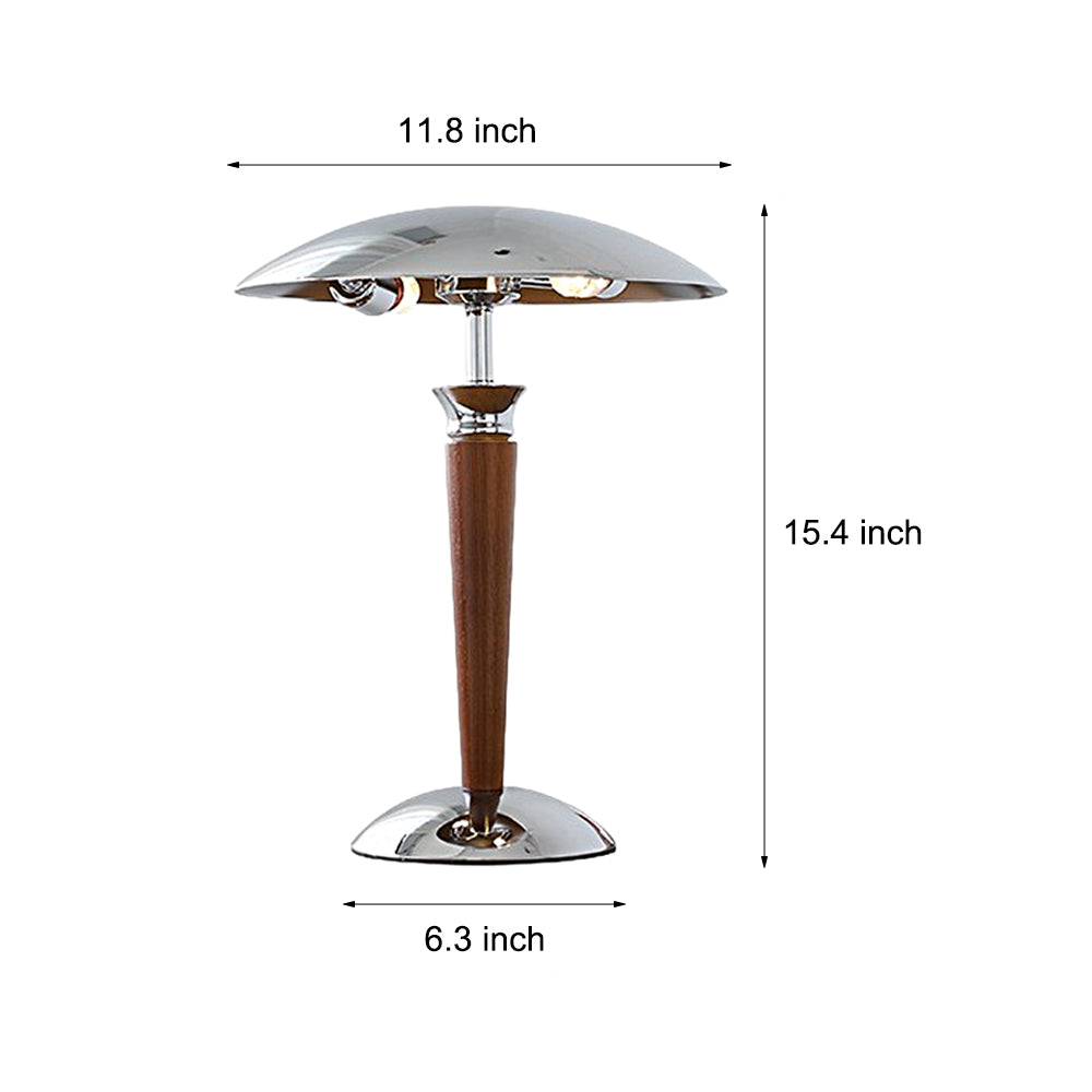 BowLift | Retro Paquebot Mushroom Table Lamp with Dimming Function