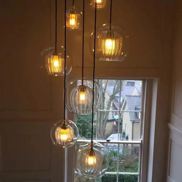 BowLift | AmberGlow Pendant Light - Luxury Pendant Light for a Cozy Atmosphere