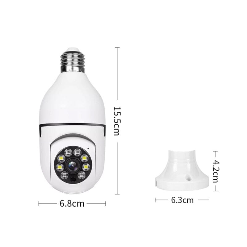 BowLift | Wireless WiFi Surveillance Camera with Bulb