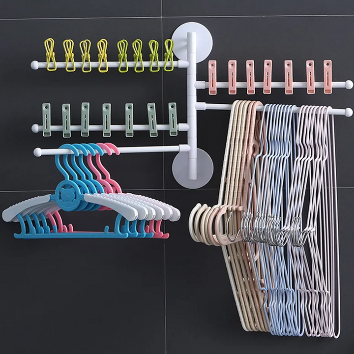 BowLift | Punching-free Rotating Towel Rail