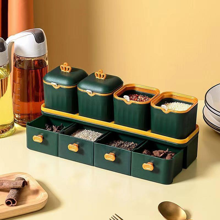 Double spice box set with drawers | Bowlift