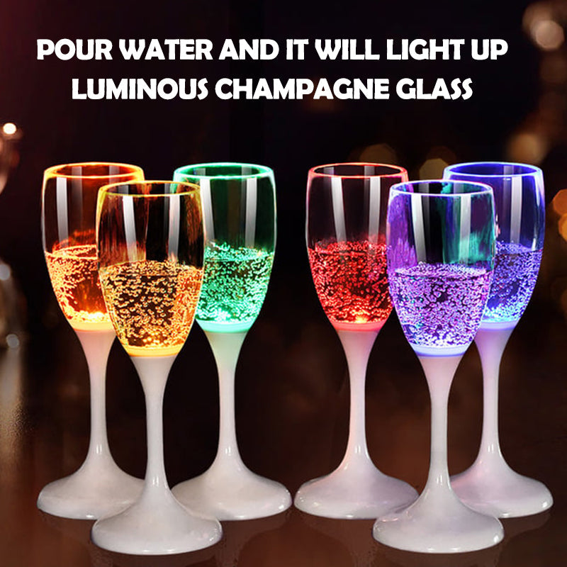 BowLift | LED Lighted Champagne Glass