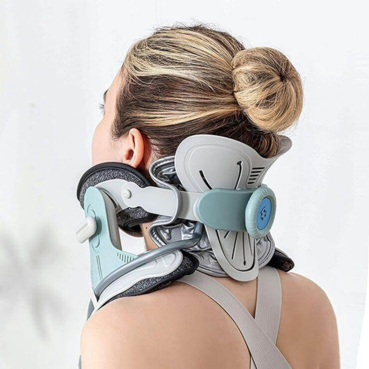 BowLift | Neck Stretcher for Pain Relief - Adjustable Cervical Traction Device Ideal for Neck Tension and Discomfort