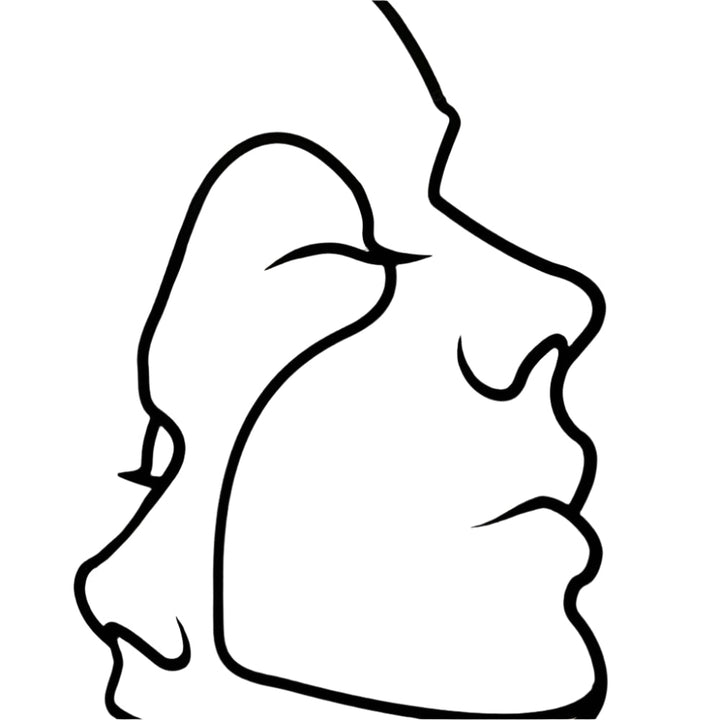 Minimalist Wall Décor with Abstract Expression of Love Bowlift