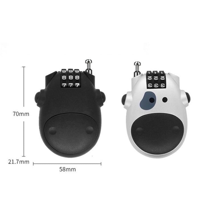 Portable theft-proof telescopic wire lock | Bowlift