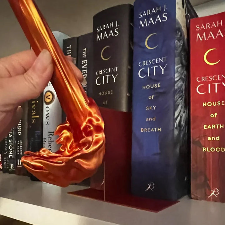 Dragon Flame Book Niche | Bowlift