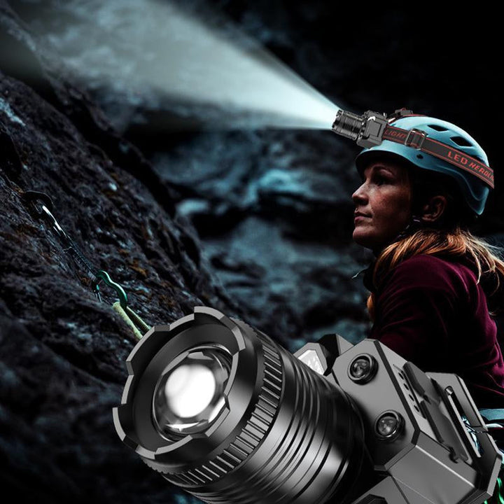 BowLift | USB Rechargeable Waterproof LED Headlamp
