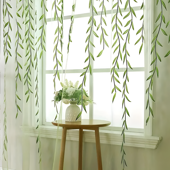 BowLift | Willow Leaf Strip Window Curtains