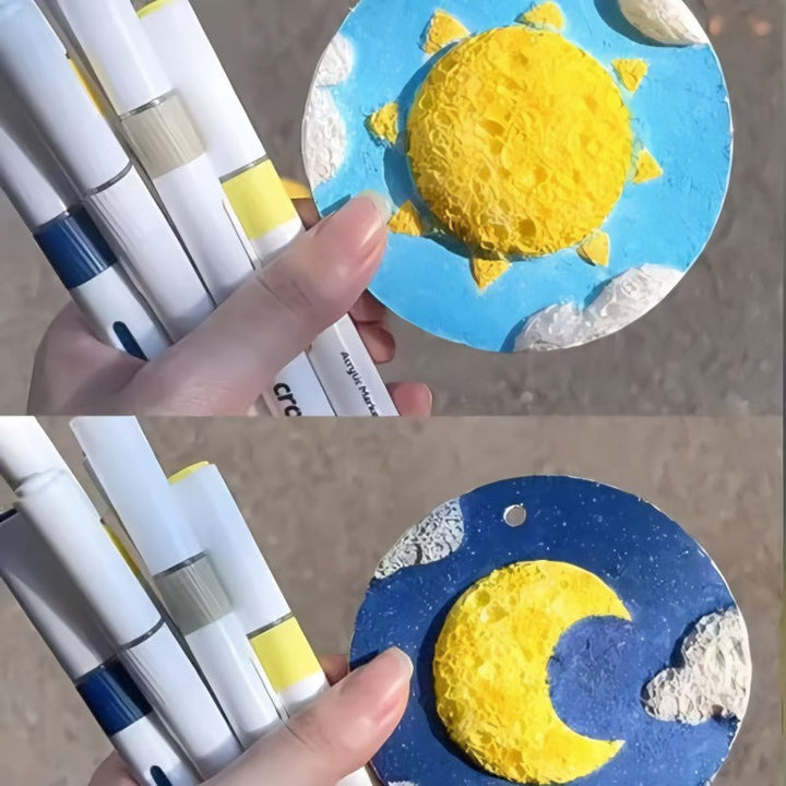 BowLift | Foam Texture Painting