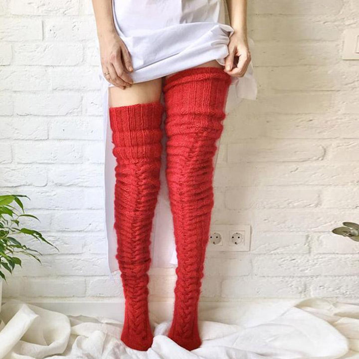 BowLift | Winter Soft Warm Over Knee Extra Long Knitted Socks