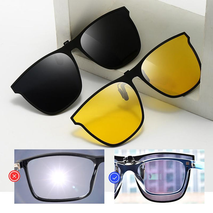 BowLift | New polarized clip-on flip-up sunglasses