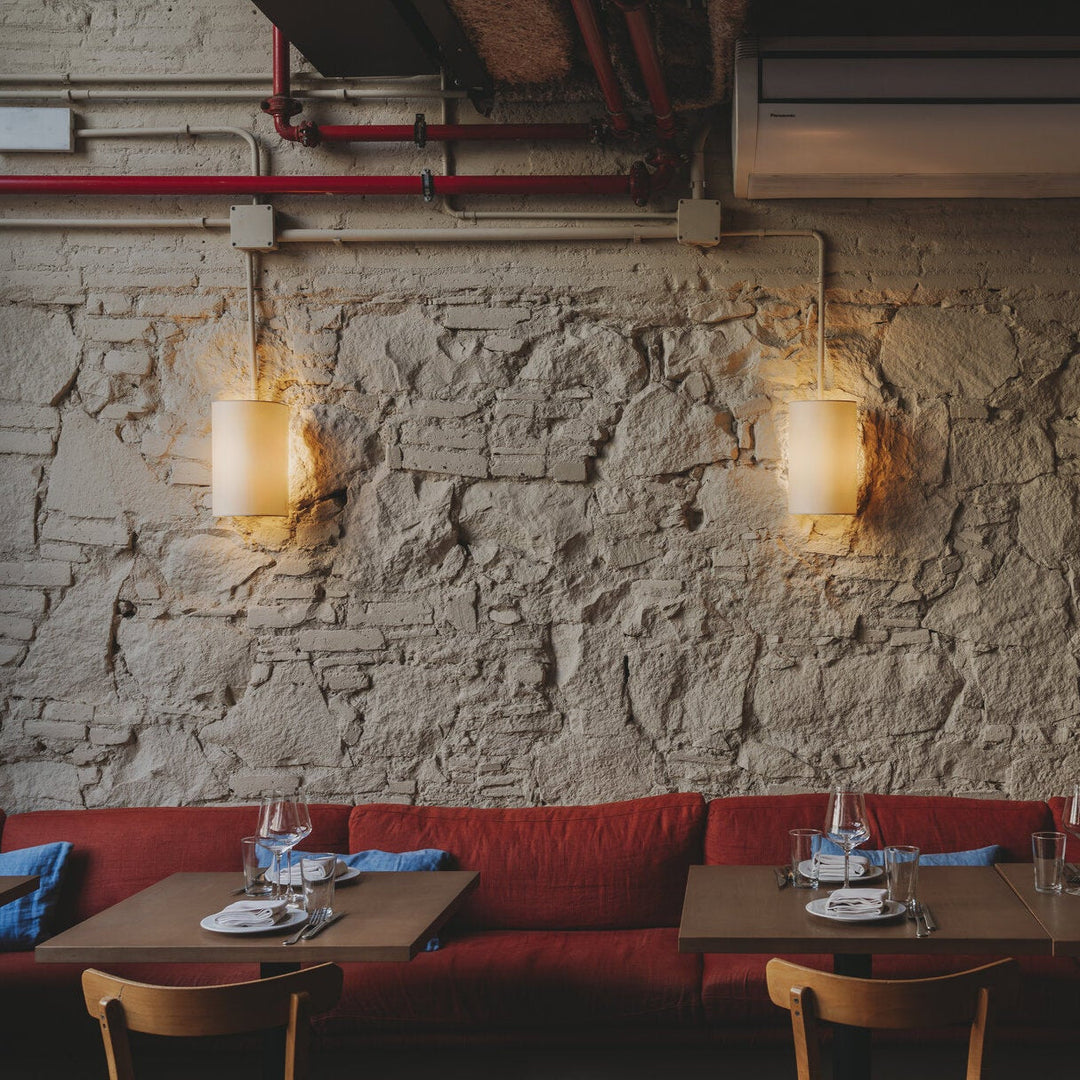 BowLift | Fabric Wall Lamp in Japanese Wabi-Sabi Style