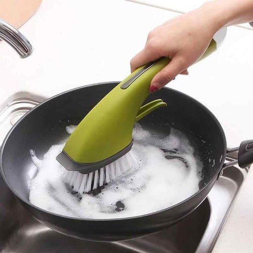 Cleaning brush with long handle | Bowlift