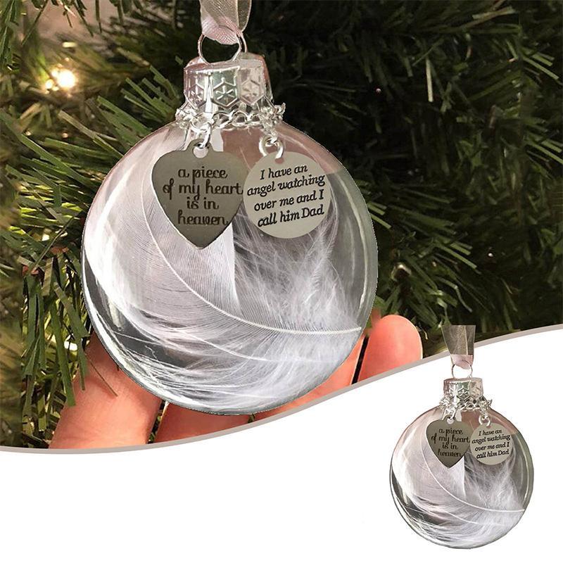 BowLift | Christmas Feather Ball Ornaments