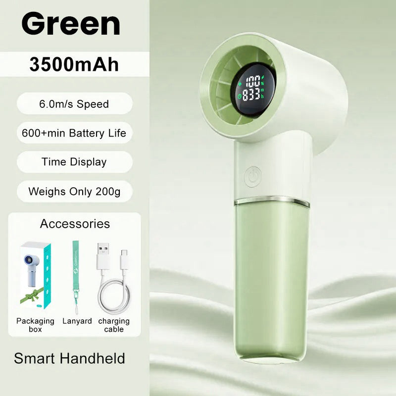 Portable Handheld Rechargeable Personal Cooling Fan | Bowlift