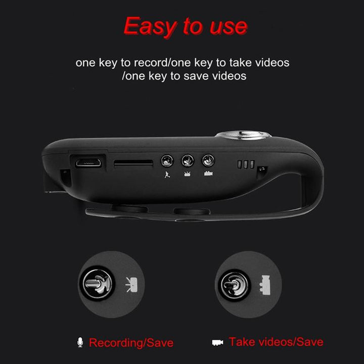 BowLift | Mini Dash Cam Camcorder