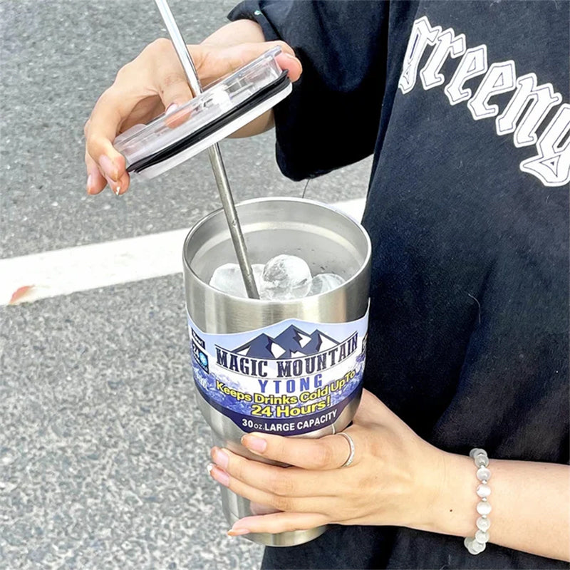 BowLift | Auto Mug 304 Stainless Steel Thermos Flask