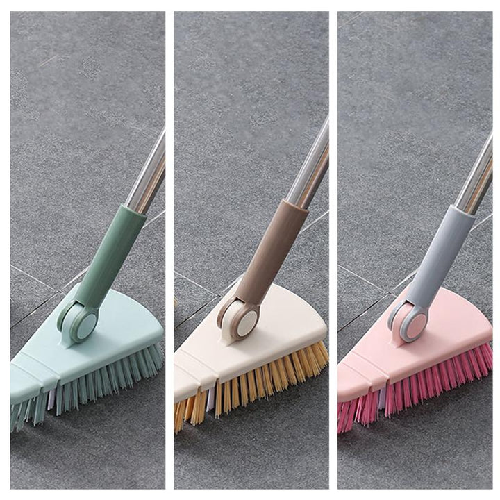 Long Handle Rotatable Floor Scrub Brush | Bowlift