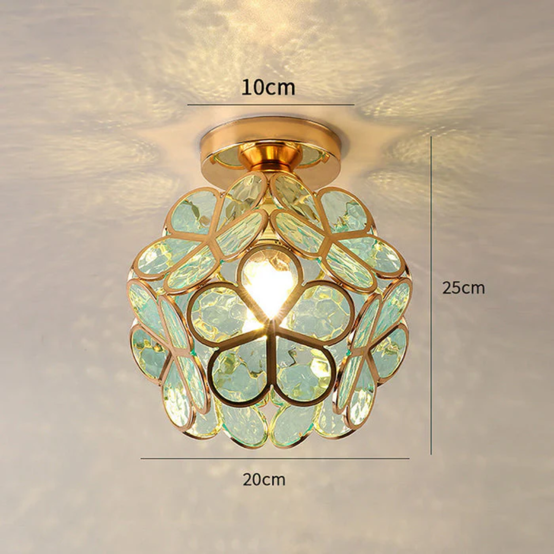 BowLift | Luxury Glass Flower Ceiling Lamp