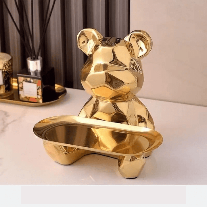 BowLift | Geometric Bear for stylish organization and storage