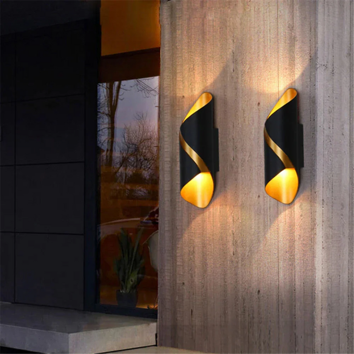 BowLift | Glowing Outdoor Wall Lamp