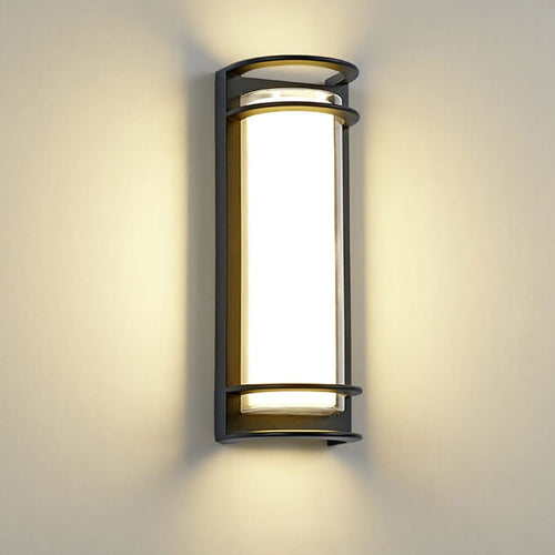 Modern Outdoor Column Waterproof LED Garden Wall Sconce Lamp | Bowlift