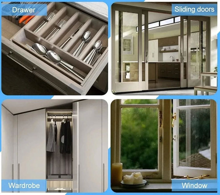 BowLift | Magnetic door catcher for quiet closing without drilling