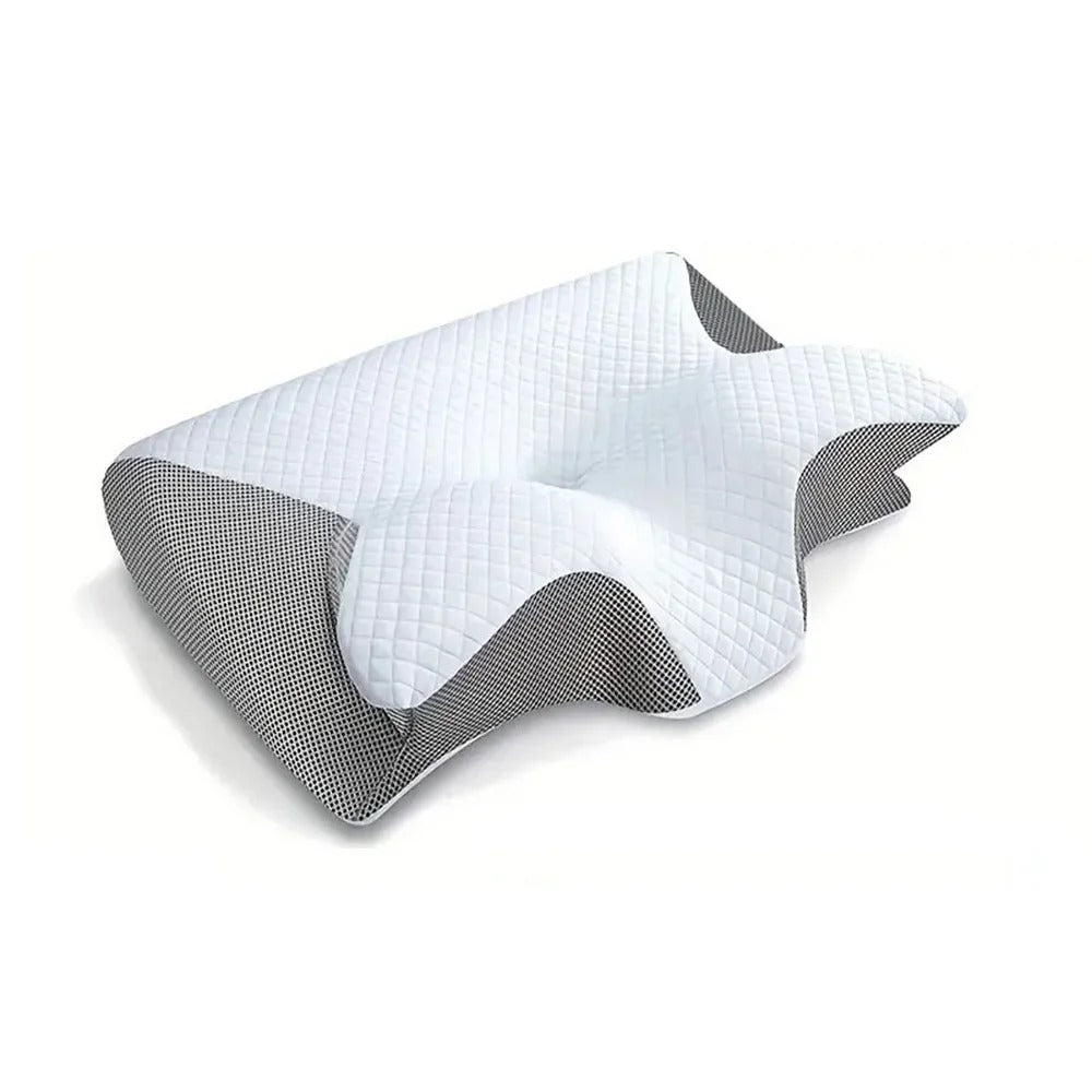 BowLift | RelaxNeck Ergonomic Memory Foam Pillow – Support for Neck and Back