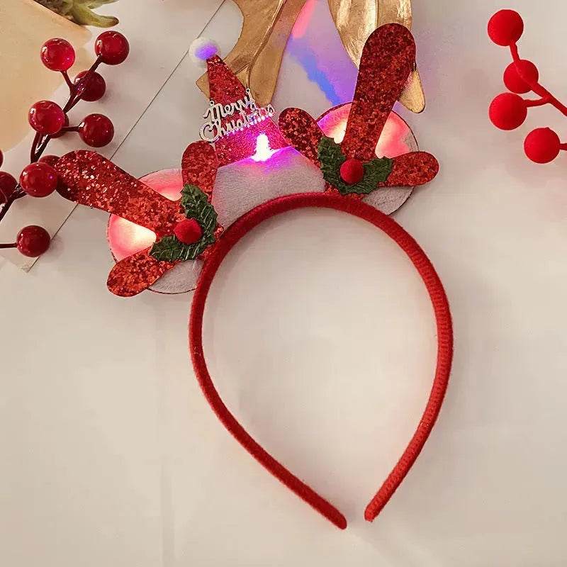 BowLift | Christmas With Light Headband Snowflake Women's