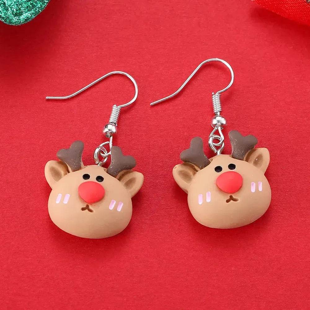 BowLift | Creative Cartoon Christmas Earrings Fashion