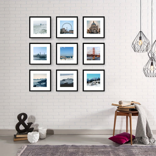 PhotoFrame – Stylish Wooden Frames Set Bowlift
