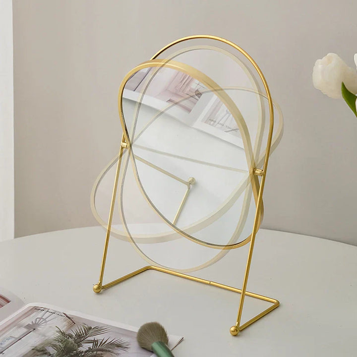 BowLift | Large Minimalist Desktop Makeup Mirror