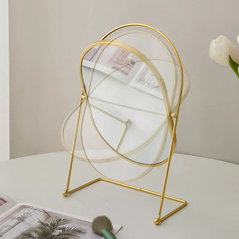 BowLift | Large Minimalist Desktop Makeup Mirror