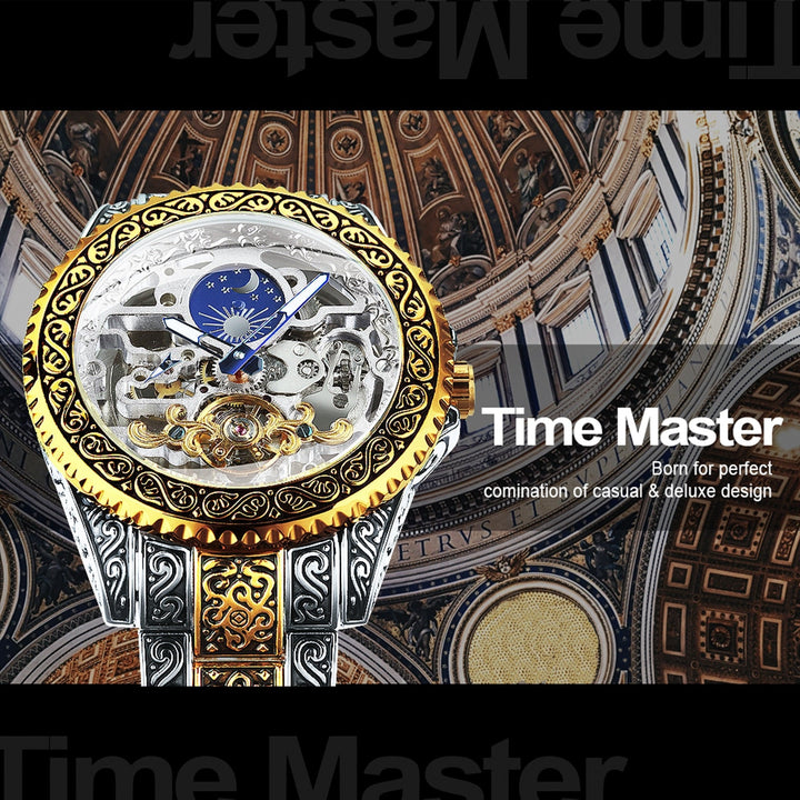 BowLift | Vintage Moon Automatic Tourbillon Watch